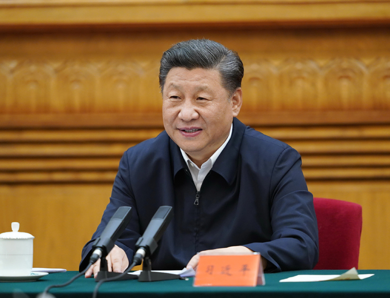 7月21日，中共中央總書記、國家主席、中央軍委主席習(xí)近平在京主持召開企業(yè)家座談會并發(fā)表重要講話。新華社記者 岳月偉 攝